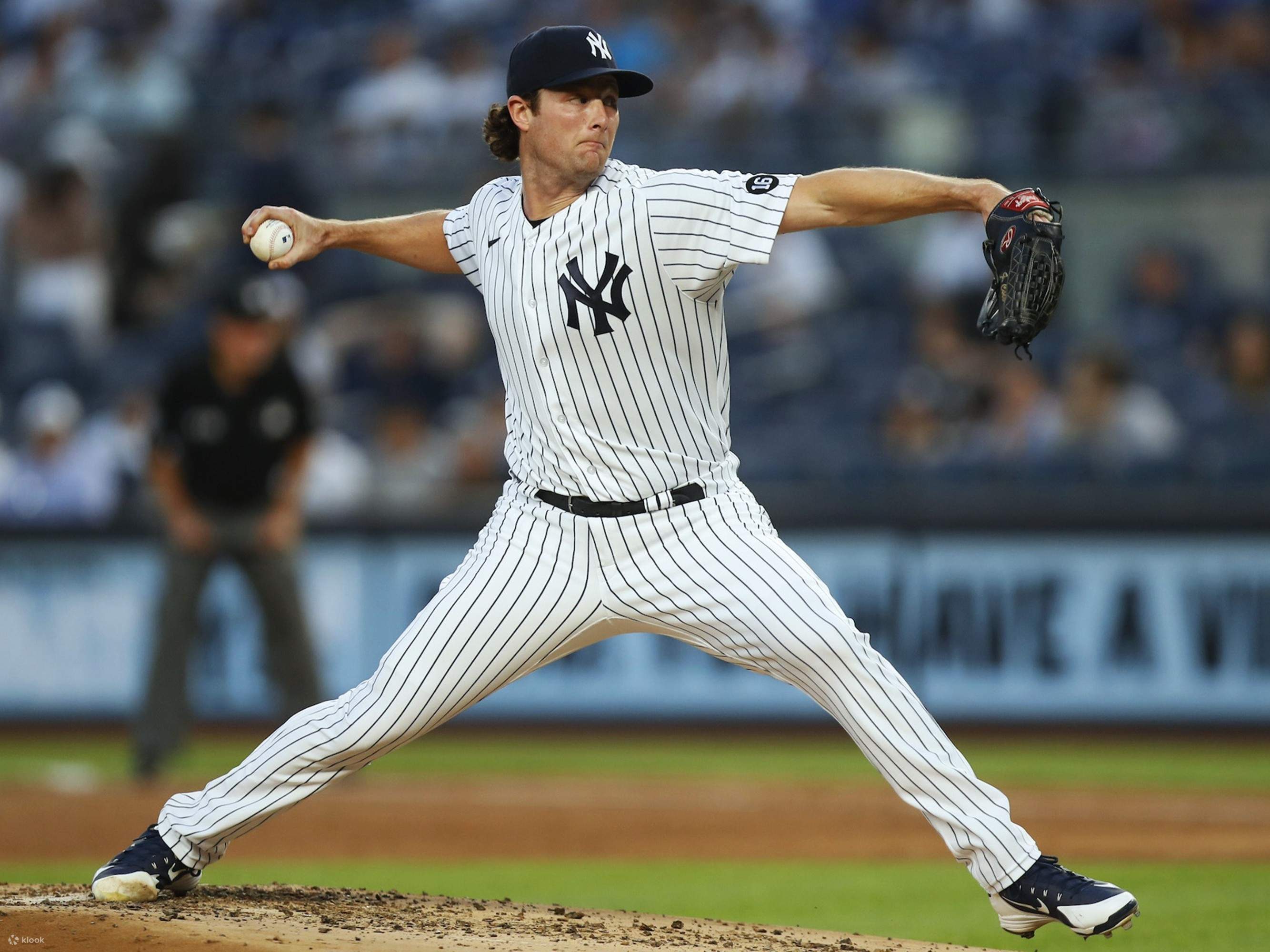 ヤンキースタジアムでのニューヨーク・ヤンキースの野球の試合